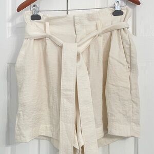 a new day Belted pleated shorts
